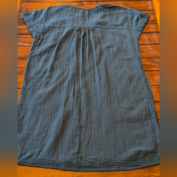 Faherty Ninie Shift Dress Majolica - Picture 6 of 6